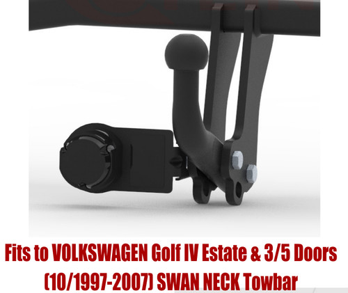 Swan neck tow bar - swan,