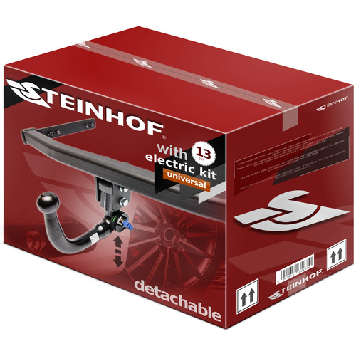 Detachable towbar for