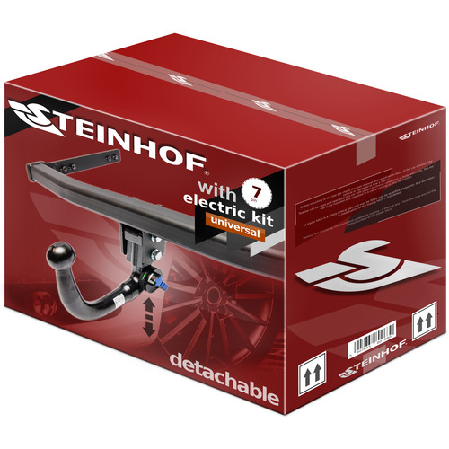 Detachable towbar for