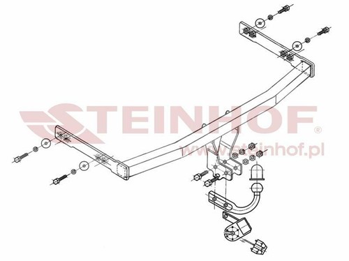 Steinhof towbar for volkswagen - steinhof,